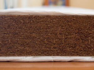 Saltea fibra de Cocos Integral 140x70x12 husa bumbac matlasat