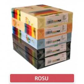 Carton color 160 gr A4 Rosu - 250 coli