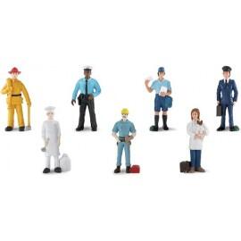 Tub 7 figurine - Meserii - Oameni la lucru