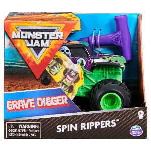 Masinuta Monster Jam, Scara 1:43, Grave Digger Spin Rippers