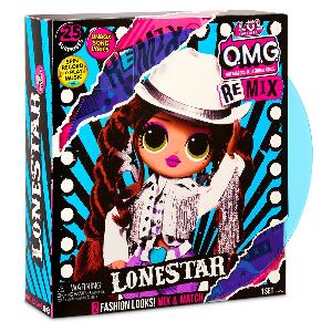 LOL Surprise OMG Remix, Papusa Fashion Lonestar cu 25 de surprize, 567233E7C
