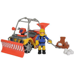 Set ATV Fireman Sam cu Lama de Zapada, Figurina si Accesorii