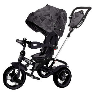 Tricicleta multifunctionala Alonsy Black Camouflage 2020