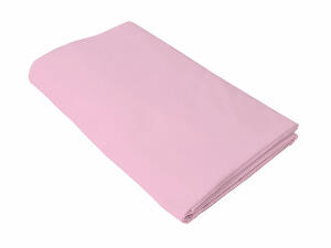 Cearceaf roz cu elastic patut bebelus 70x110 cm