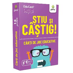 Editura Gama, Carti de joc educative Initiat, Stiu si castig!