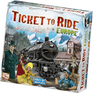 Joc de Societate Ticket to Ride Europe in Limba Romana