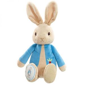 Jucarie bebe de plus Peter Rabbit, Albastru, 26 cm