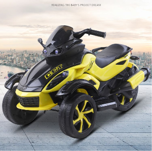 Motocicleta electrica cu lumini Nichiduta Gallop Yellow