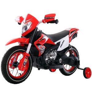 Motocicleta electrica cu roti gonflabile Nichiduta Super Moto Red