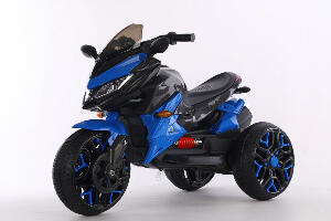 Motocicleta electrica cu scaun din piele Nichiduta Race Blue