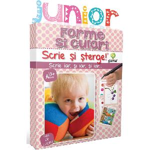 Editura Gama, Scrie si sterge Junior, Forme si culori