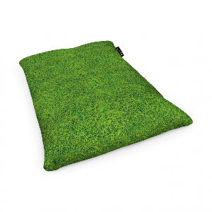 Fotoliu Units Puf Bean Bags tip perna impermeabil iarba verde