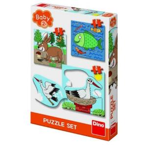 Baby puzzle - unde locuiesc animalele?