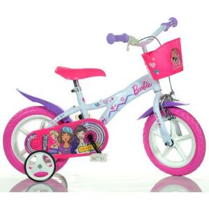 Bicicleta fetite 3-5 ani Barbie 12 Dino Bikes DN612GL