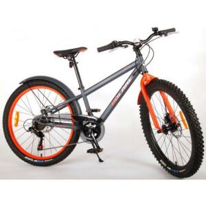 Bicicleta e-l rocky 24 inch 6 viteze, portocalie