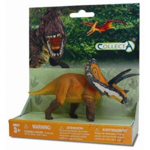 Figurina pe platforma dinozaur Torosaurus pictata manual XSPP Collecta