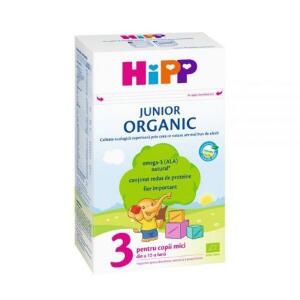 Lapte HiPP 3 Organic Junior 500g