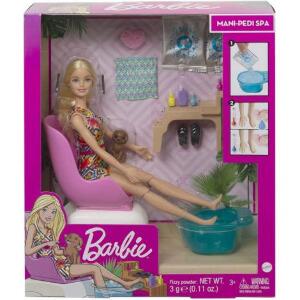 Barbie Set Cu Papusa La Salonul De Manichiura