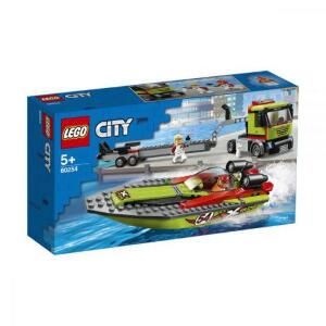 Lego City Transportor De Barca De Curse 60254