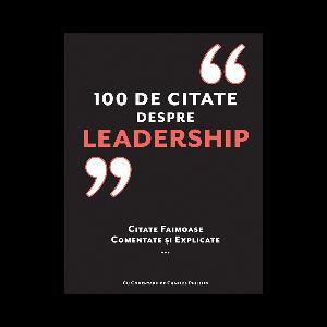 100 de citate despre leadership, Charles Phillips