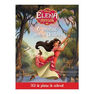 Carte Editura Litera, Disney Printese - Elena din Avalor. O printesa pentru Avalor (32 planse de colorat)