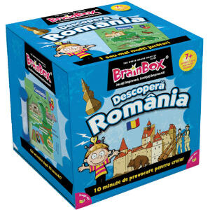 Joc de Inteligenta BrainBox Descopera Romania