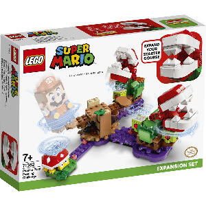 LEGO® Super Mario - Set de extindere Provocarea Plantei Piranha (71382)