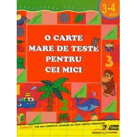 O carte mare de teste pentru cei mici 3-4 ani