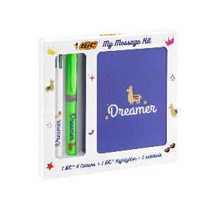 Set rechizite Bic - My Message Kit Dreamer