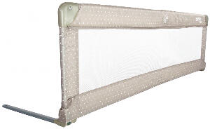 Balustrada de protectie pentru pat Asalvo Bed Rail 150 cm Stars Beige