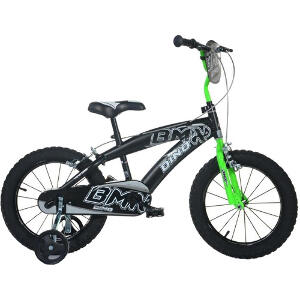 Bicicleta BMX 16 Inch Verde Negru