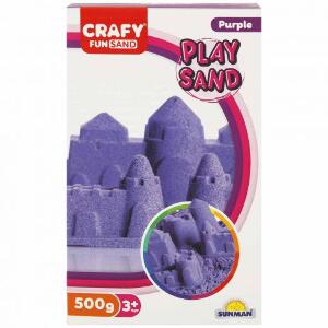 Nisip kinetic Fun Sand 500 gr culoare Mov